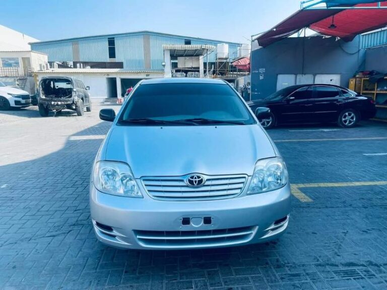 Corolla 2004_price 4000 dirhams_15 cars_for sale auction