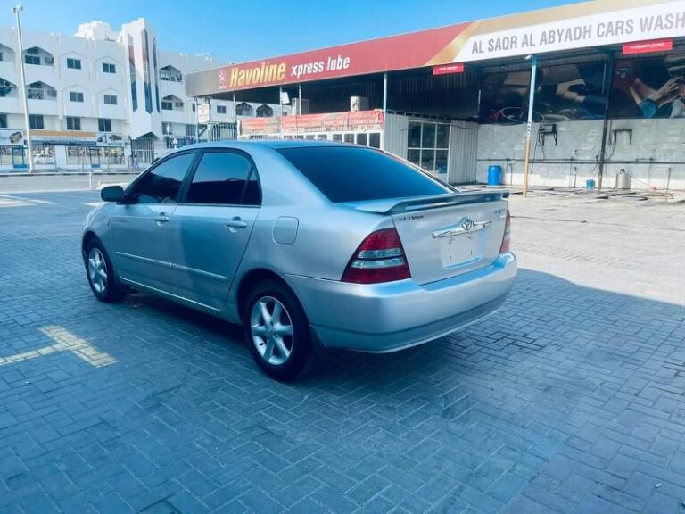 Corolla 2004_price 4000 dirhams_15 cars_for sale auction