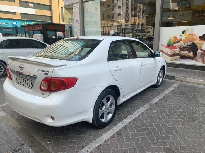 Corolla 2010_price 7000 dirhams