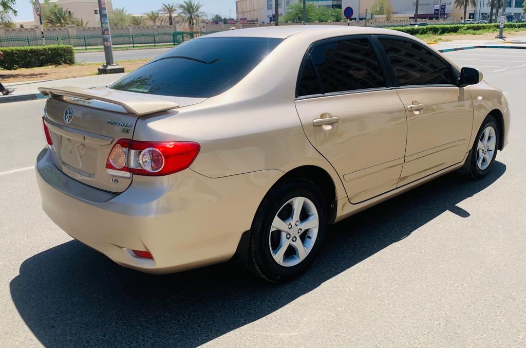 Corolla auction price 7000 aed