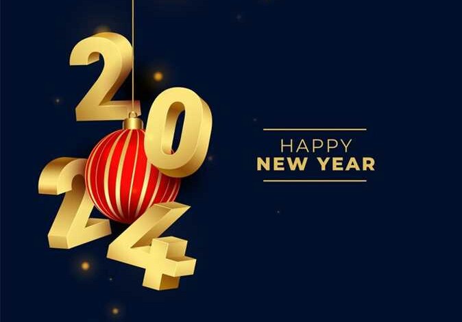 رسائل تهنئة رأس السنة الجديدة 2024 .. Merry Christmas 1 رسائل تهنئة بالسنة الجديدة 2024