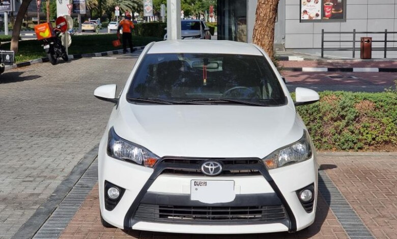 The Sprightly 2015 Toyota Yaris GCC - Just 12K!