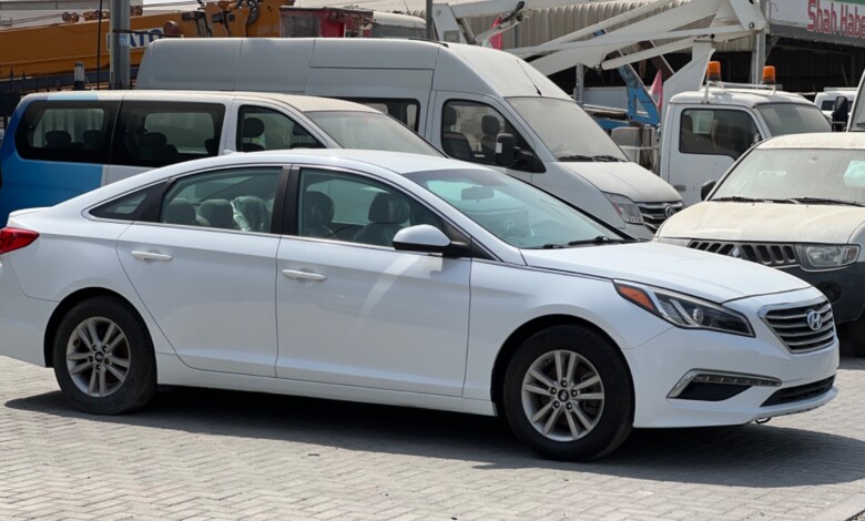 One Owner 2015 Hyundai Sonata Offered at Just Dhs11,000