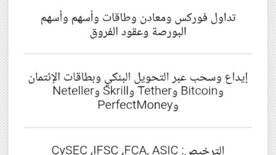 افضل شركات الفوركس لتداول الأوراق المالية والبيتكوين في دبي